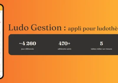 LudoGestion : Appli pour ludothèque