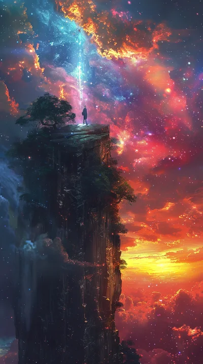 Illustration univers paralleles