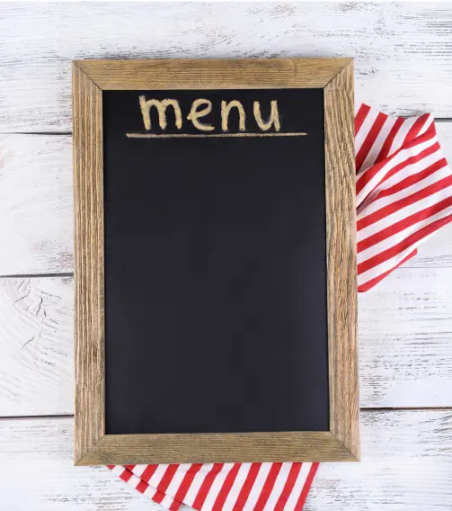 Un menu, des actualités ... restez à jour !