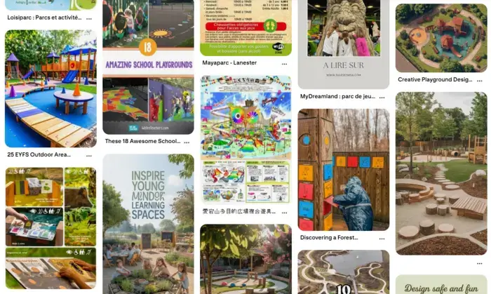 Tableau d'ambiance pour la création de l'affiche