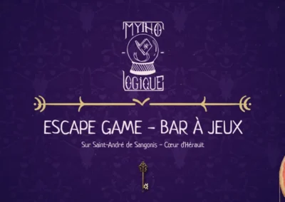 Mytho-logique : Bar à jeux et escape game